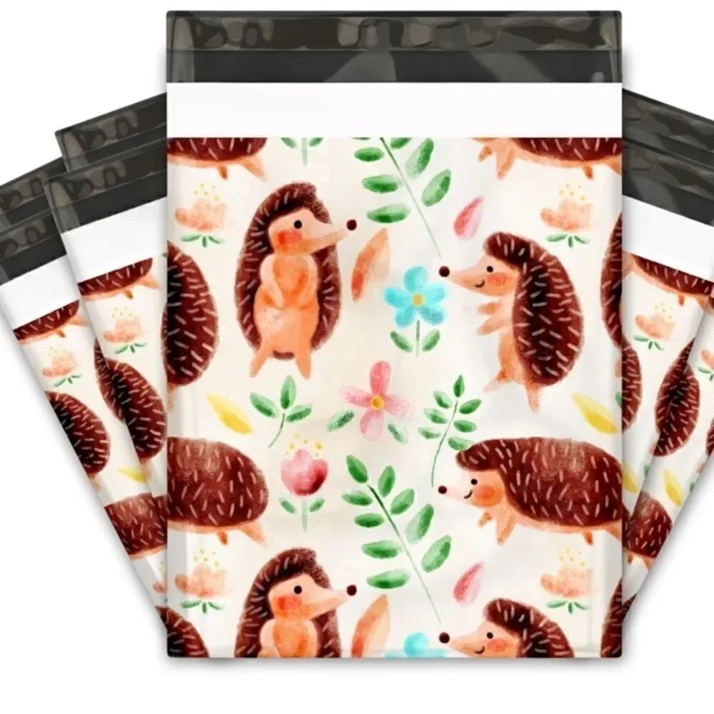 Poly Mailers MIX FUN 6x9 10x13 14.5x19 21 pieces 21 stickers 1.5” size